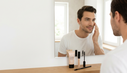 メンズのメイクを自然に見せるコツとは？初心者でもできる基本テクニックを解説。