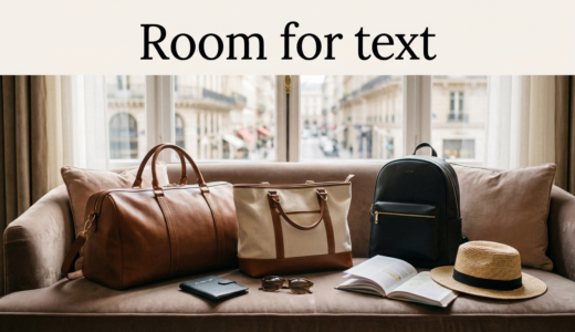 1泊旅行もおしゃれに。失敗しない旅行バッグの選び方を解説
