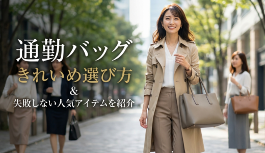 通勤バッグでレディース向けのきれいめ選び方。失敗しない人気アイテムを紹介